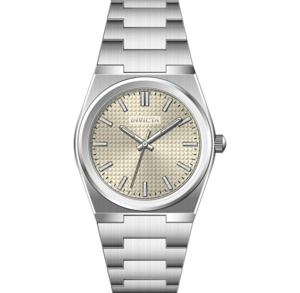 Invicta Celestial Men’s Watch 40mm Steel Cream Dial New with Box